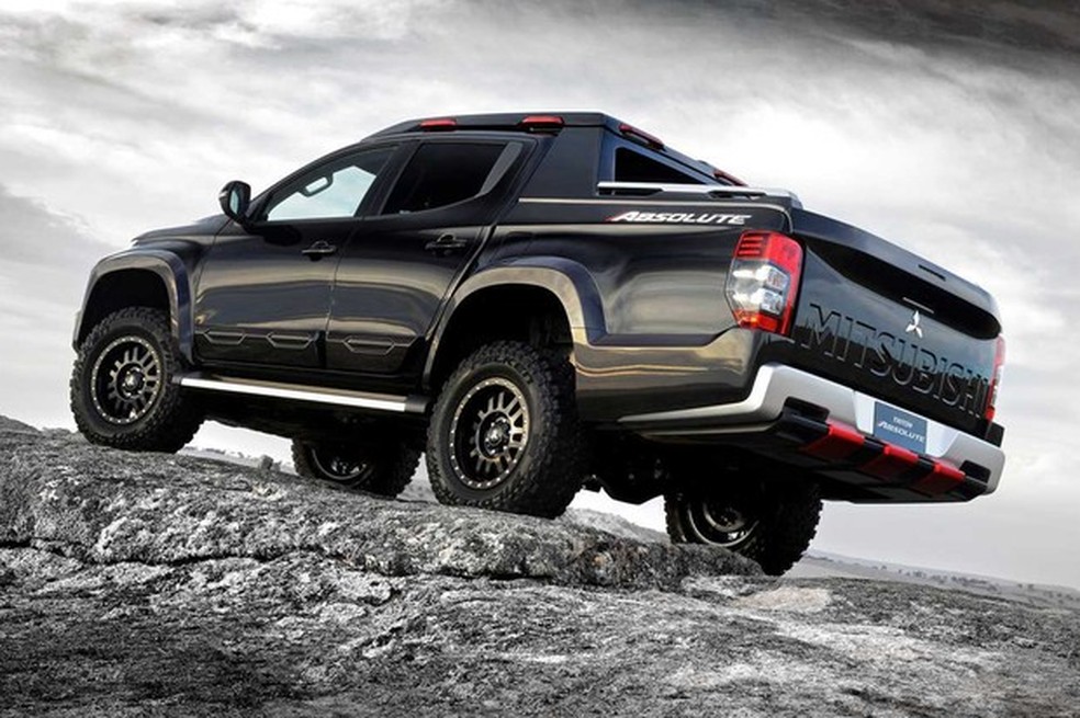 Mitsubishi L200 Absolute é um conceito sem previsão de lançamento (Foto: Divulgação) — Foto: Auto Esporte