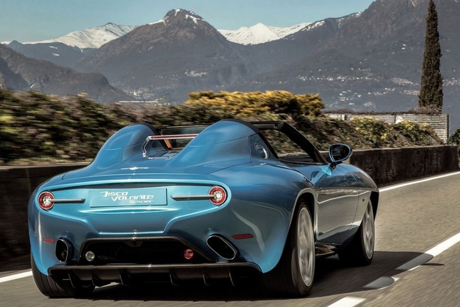 Alfa Romeo Disco Volante Spyder pela Carrozzeria Touring Superleggera