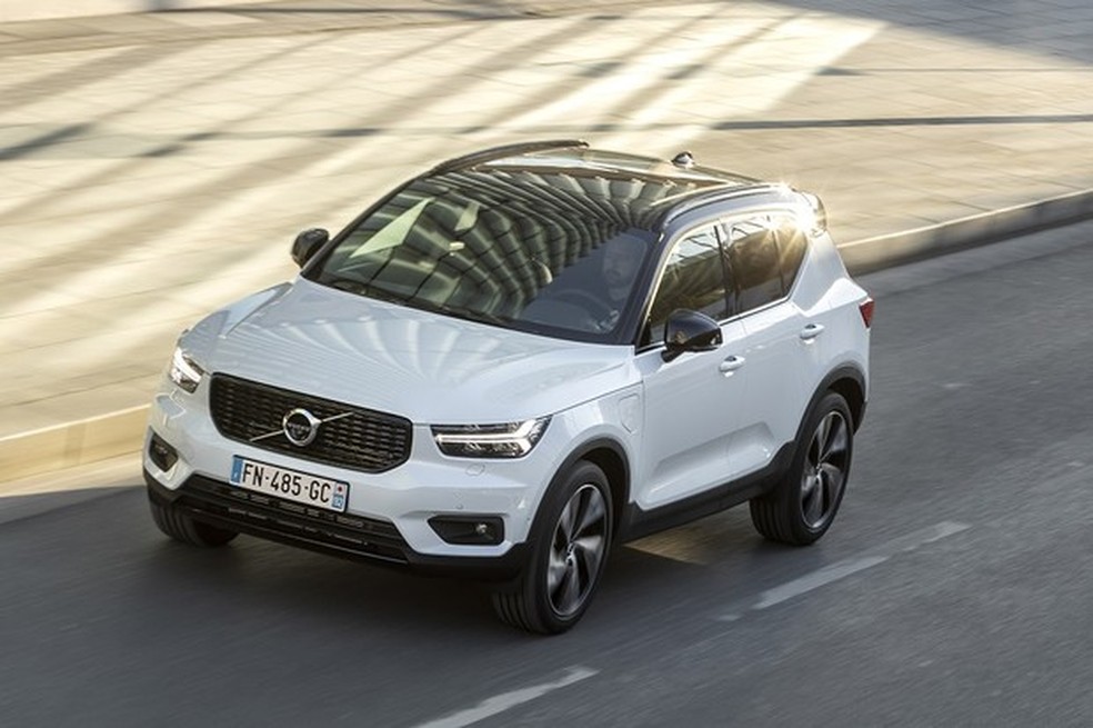 O XC40 é o modelo mais recente da gama híbrida da Volvo (Foto: Divulgação) — Foto: Auto Esporte