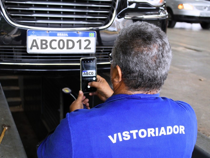 Vistoria veicular será realizada em intervalos específicos, a serem definidos pelo Contran