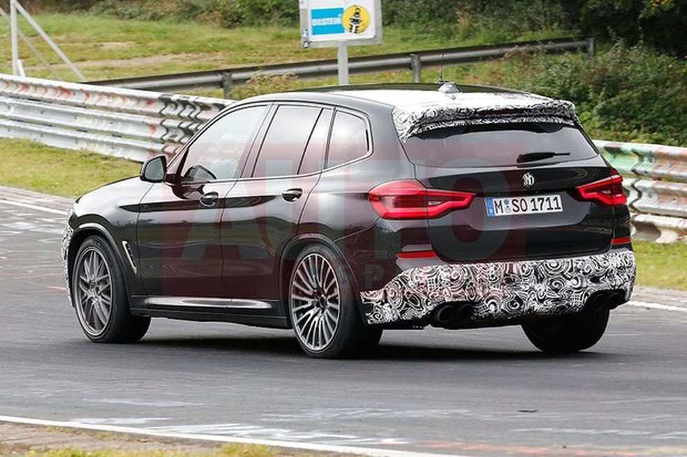 Novo BMW X3 em testes (Foto: Automedia) — Foto: Auto Esporte