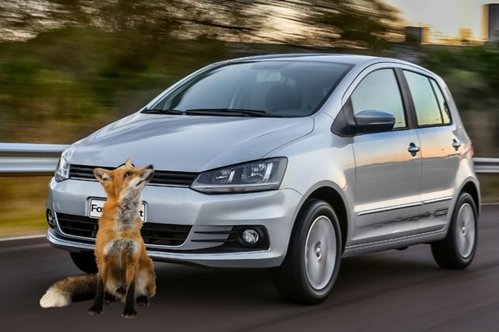 VW Fox se transformou em VW Raposa (Foto: Auto News Brasil) — Foto: Auto Esporte