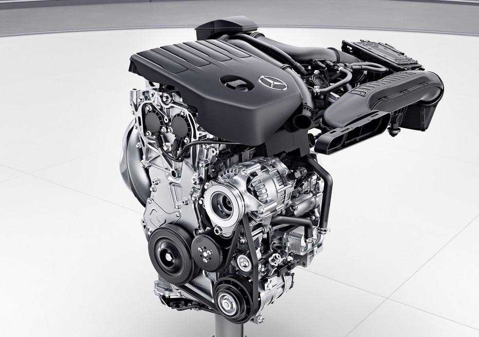 O 1.3 16V foi desenvolvido pela Mercedes em parceria com a Renault — Foto: Divulgação