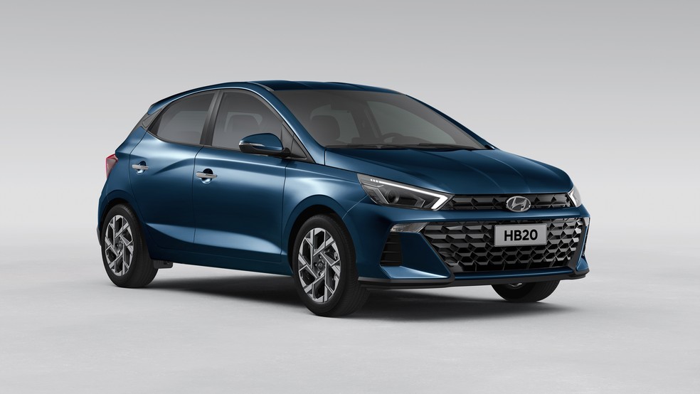 Hyundai HB20 ficou mais bonito após a última reestilização — Foto: Divulgação