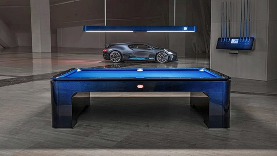 Vídeo: mesa de sinuca da Bugatti custa mais que um Porsche 911 Turbo S