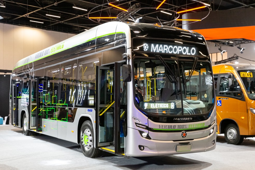 Segmento de ônibus cresceu 23,4% em 2022 — Foto: Divulgação 