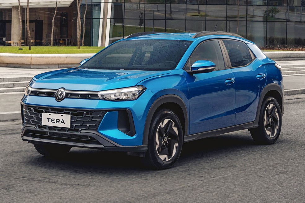Volkswagen Tera vem, claro, da costela do Polo e é feito sobre a plataforma MQB A0 — Foto: Divulgação/Volkswagen