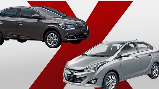 Chevrolet Prisma ou Hyundai HB20S:
Qual automático comprar?