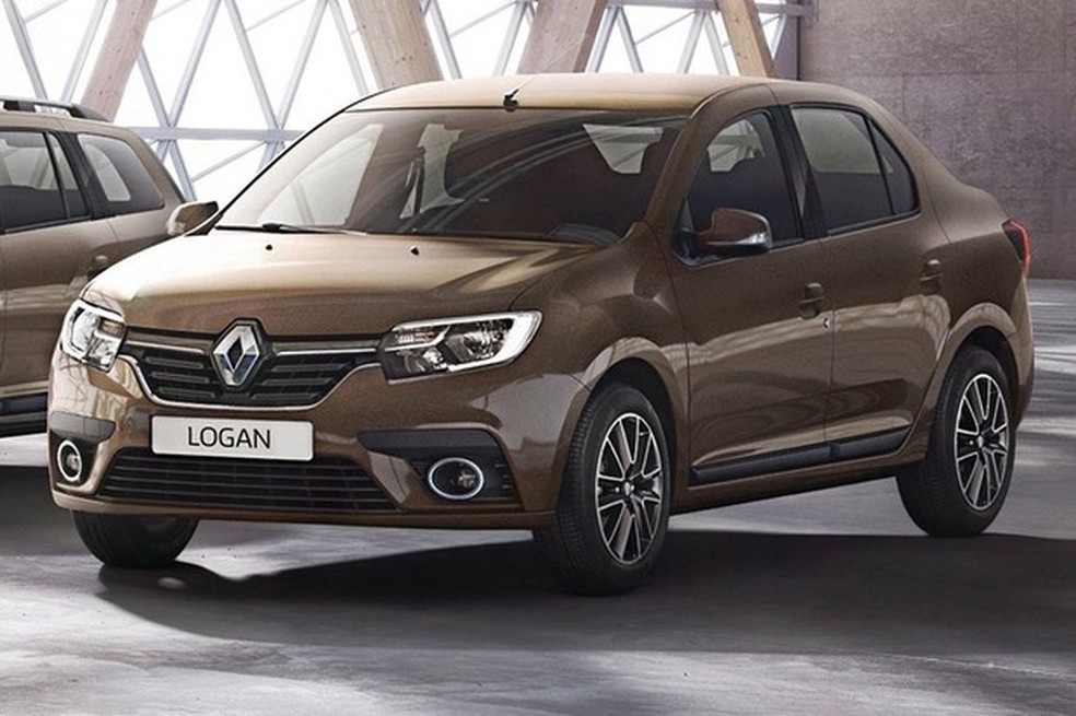 Sandero e Logan ganharam leds diurnos nos faróis (Foto: Divulgação) — Foto: Auto Esporte