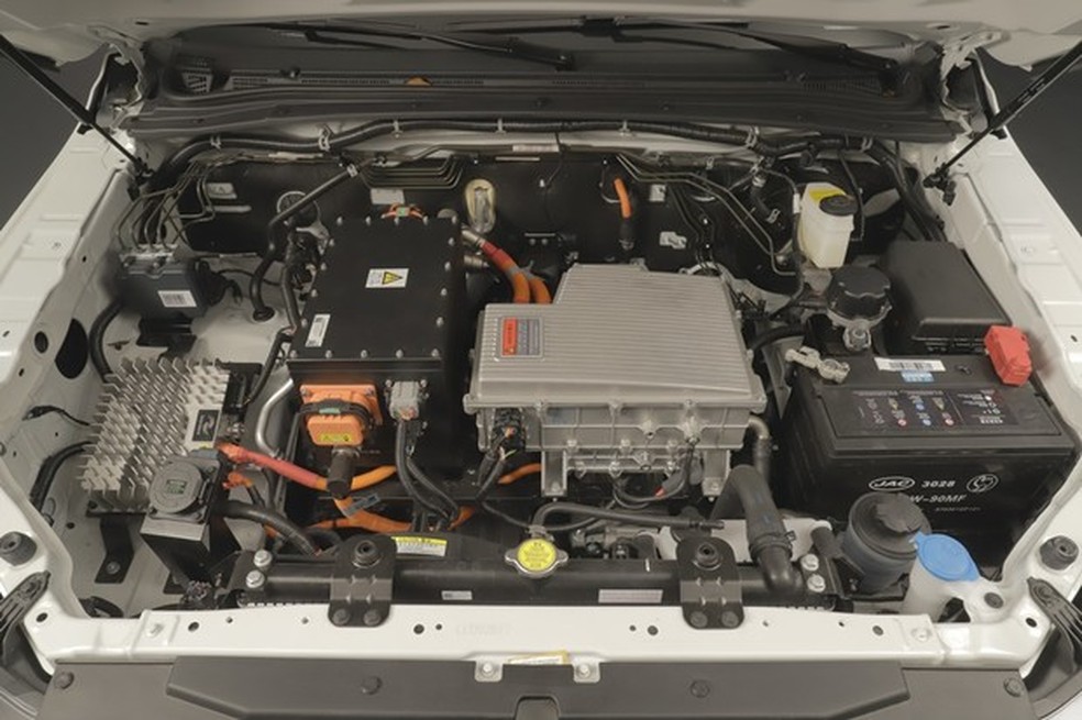 Motor elétrico entrega 150 cv de potência e 33,7 kgfm de torque (Foto: Divulgação) — Foto: Auto Esporte