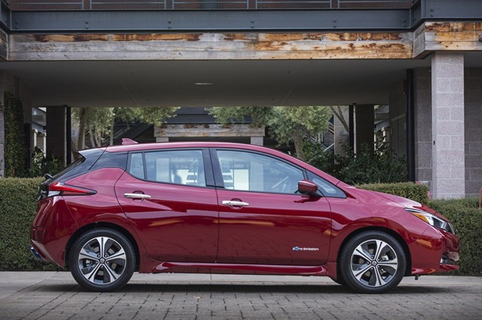 Nissan Leaf 2018 (Foto: divulgação) — Foto: Auto Esporte