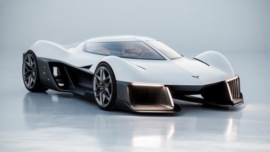 Novo Chevrolet Corvette elétrico terá visual inspirado em aviões de caça