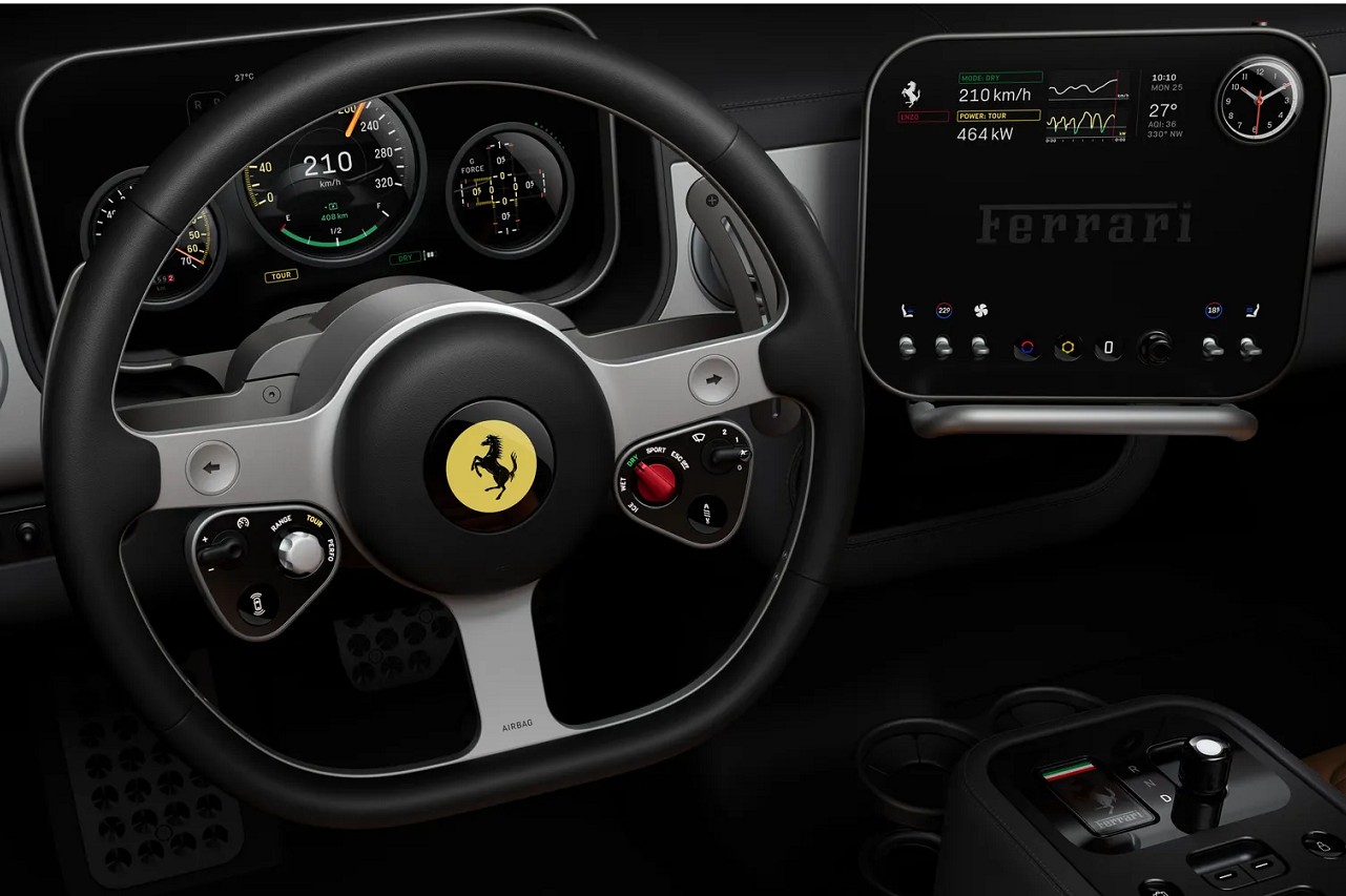 Ferrari Luce será o nome do primeiro elétrico da marca; conheça detalhes