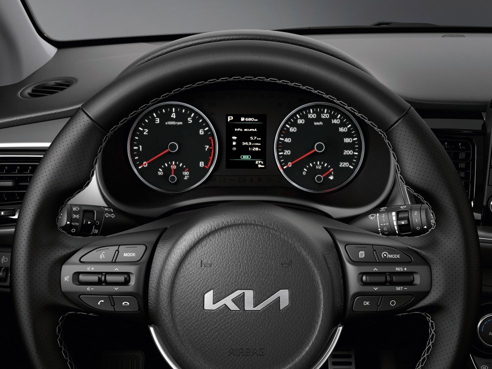 Kia Stonic é o primeiro carro da Kia a vir com o novo logotipo — Foto: Divulgação 