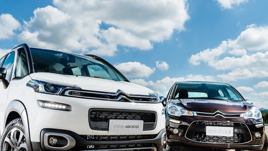 Citroën lança C3 e Aircross com câmbio automático de 6 marchas