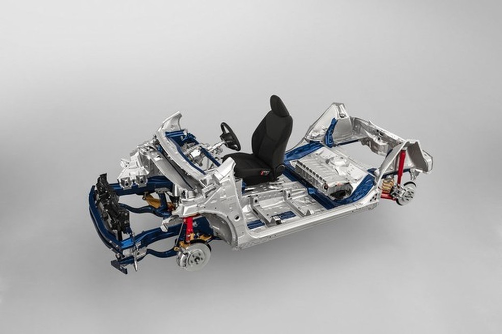 A nova plataforma GA-B, da Toyota (Foto: Divulgação) — Foto: Auto Esporte
