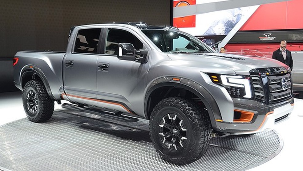 Nissan TITAN Warrior no Salão de Detroit 2016 (Foto: Newspress) — Foto: Auto Esporte
