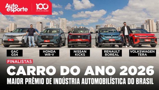 Vídeo: Boreal, GS4, Kicks, Tera e WR-V, os finalistas do Carro do Ano 2026