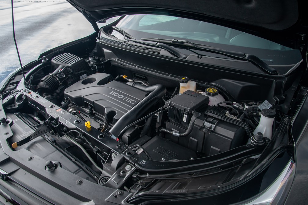 Motor 1.5 turbo entrega 172 cavalos de potência e 27,8 kgfm de torque — Foto: Divulgação/Chevrolet