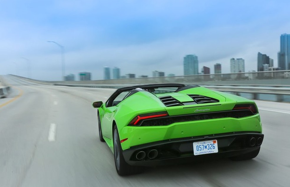 Lamborghini Huracán Spyder (Foto: Divulgação) — Foto: Auto Esporte
