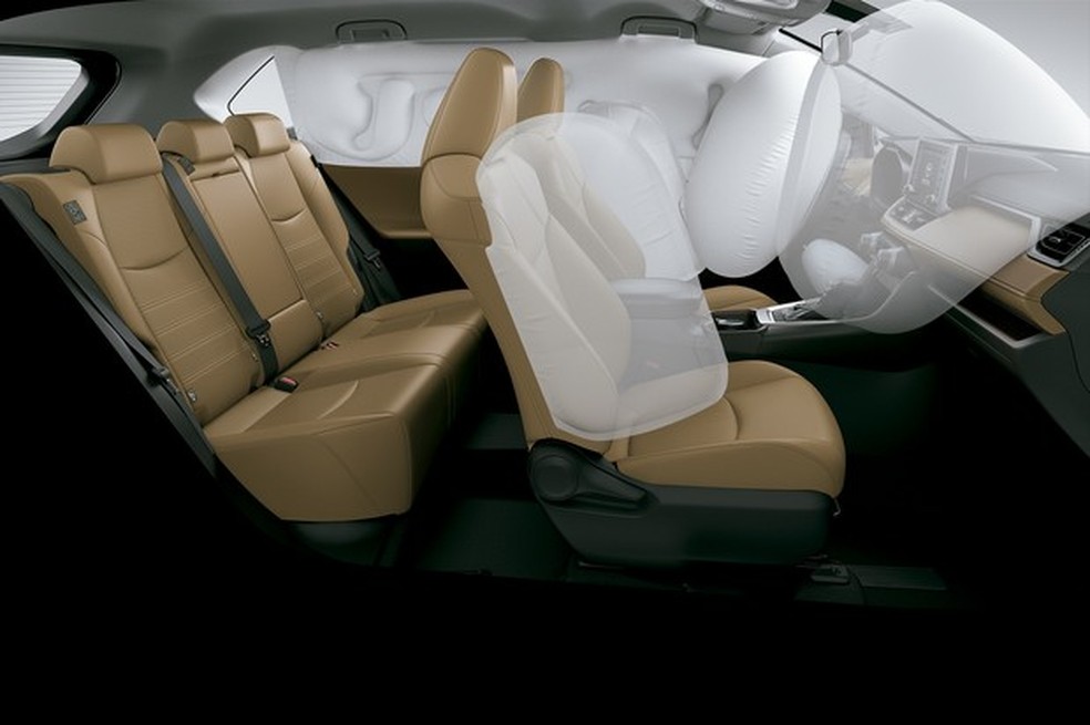 RAV4 teve nota máxima no crash test (Foto: Divulgação) — Foto: Auto Esporte