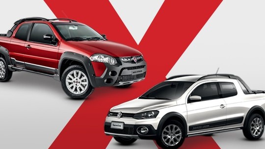 VW Saveiro Cross X Fiat Strada Adventure: qual cabine dupla comprar?
