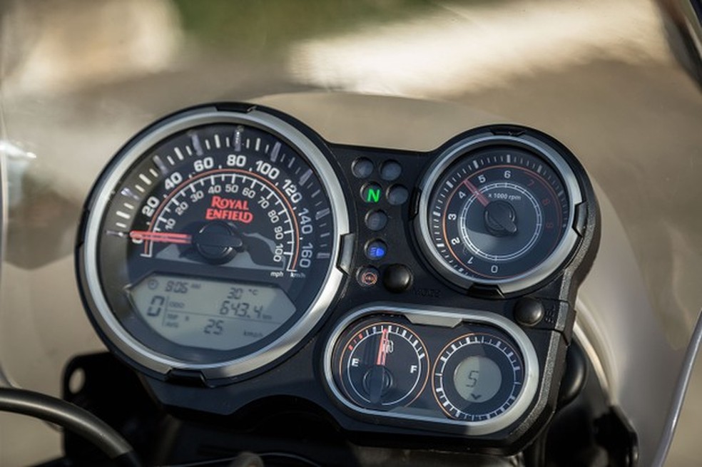 Royal Enfield Himalayan (Foto: Daniel das Neves/Auto News Brasil) — Foto: Auto Esporte