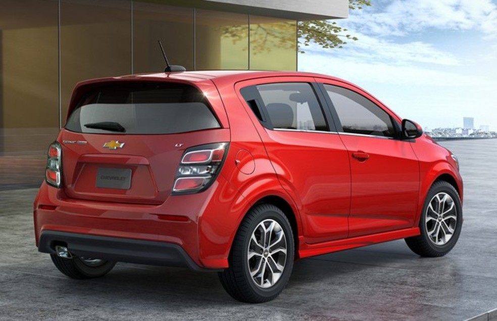 Chevrolet Sonic 2017 (Foto: Divulgação) — Foto: Auto Esporte