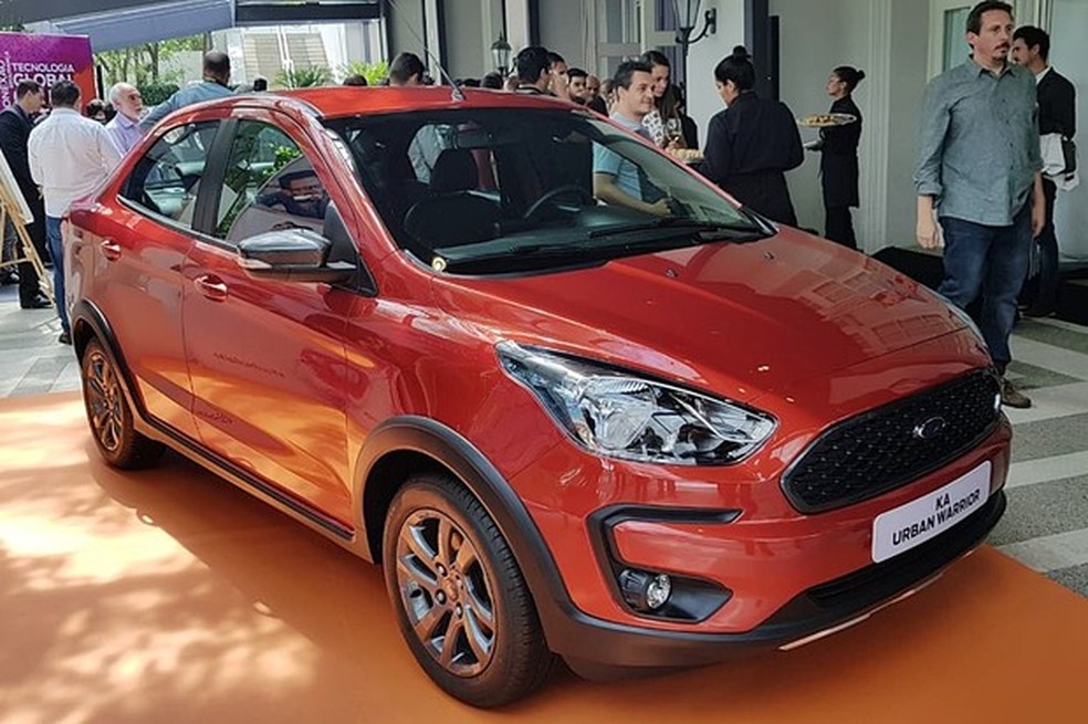 Ford terá Ka sedã aventureiro no Salão SP (Foto: Julio Cabral/Auto News Brasil) — Foto: Auto Esporte