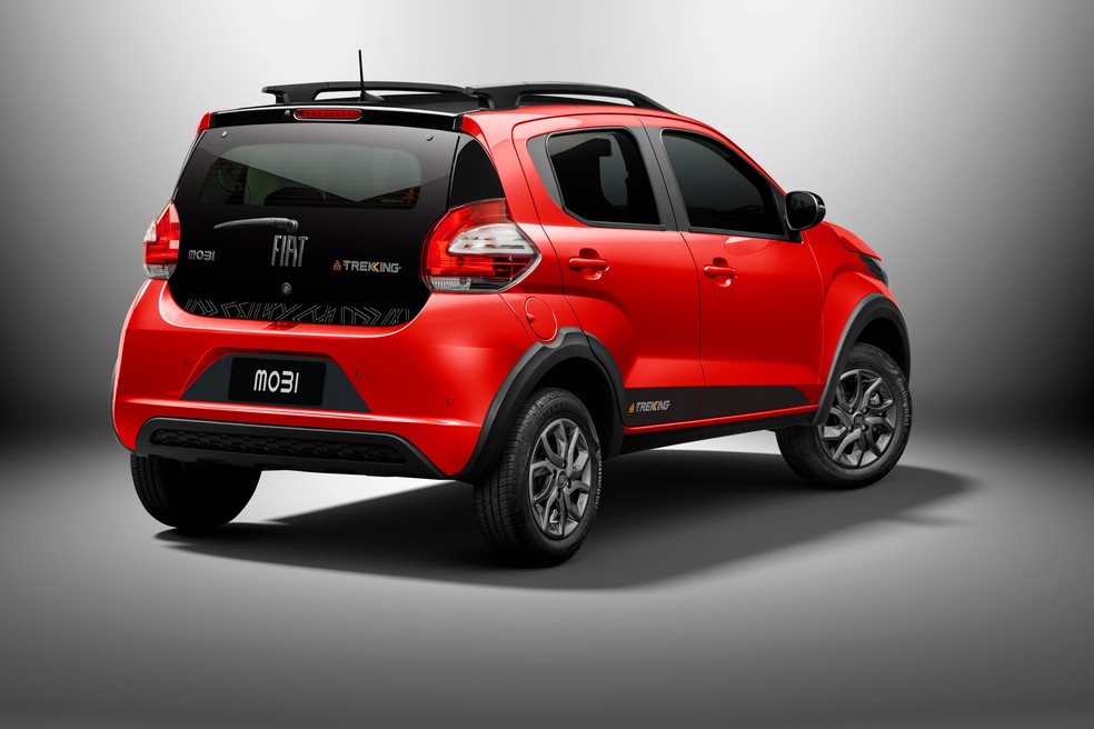 Fiat Mobi Trekking repete a fórmula aventureira do Arg — Foto: Divulgação