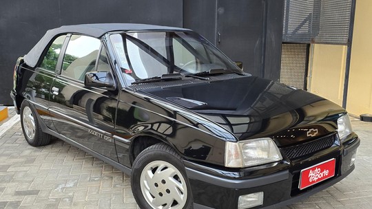 Achado usado: Chevrolet Kadett GSi conversível é uma lenda nacional