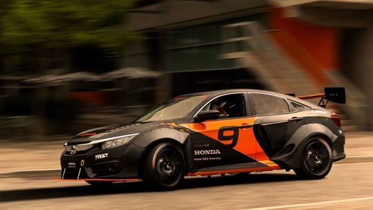 Honda Civic híbrido de 600 cv vai aos 100 km/h em apenas 2 segundos