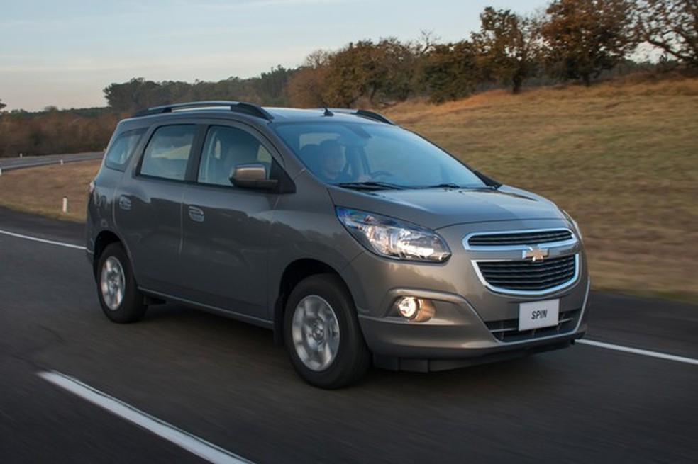 Chevrolet Spin 2017 (Foto: Divulgação) — Foto: Auto Esporte