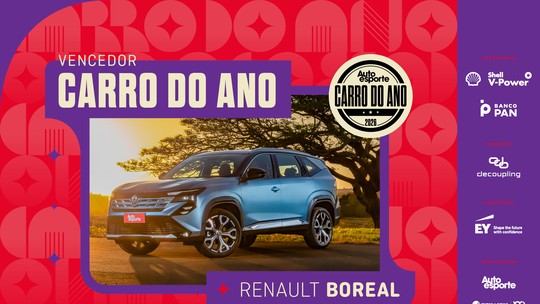 Renault Boreal é o Carro do Ano 2026; veja o vencedor de cada categoria
