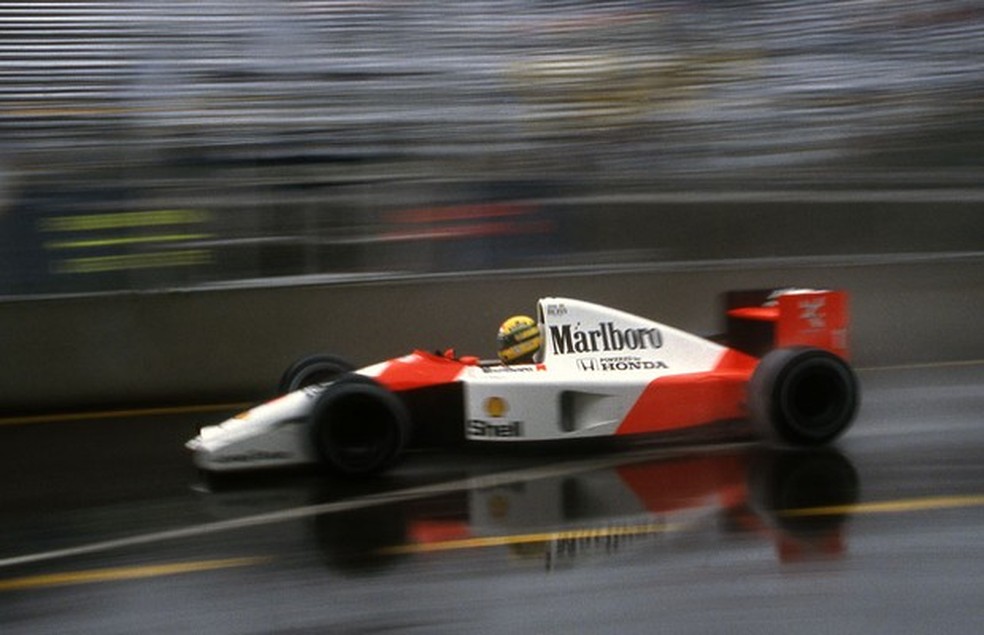 O show de Senna no Japão em sua 40ª vitória na Fórmula 1 - Ayrton