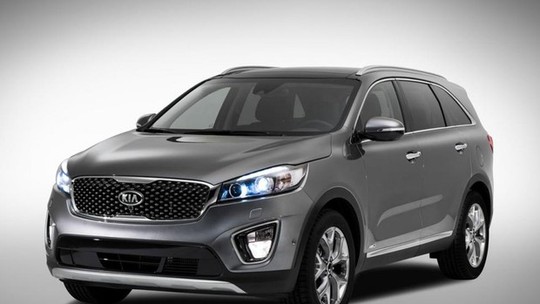 Kia revela primeiras imagens oficiais do novo Sorento