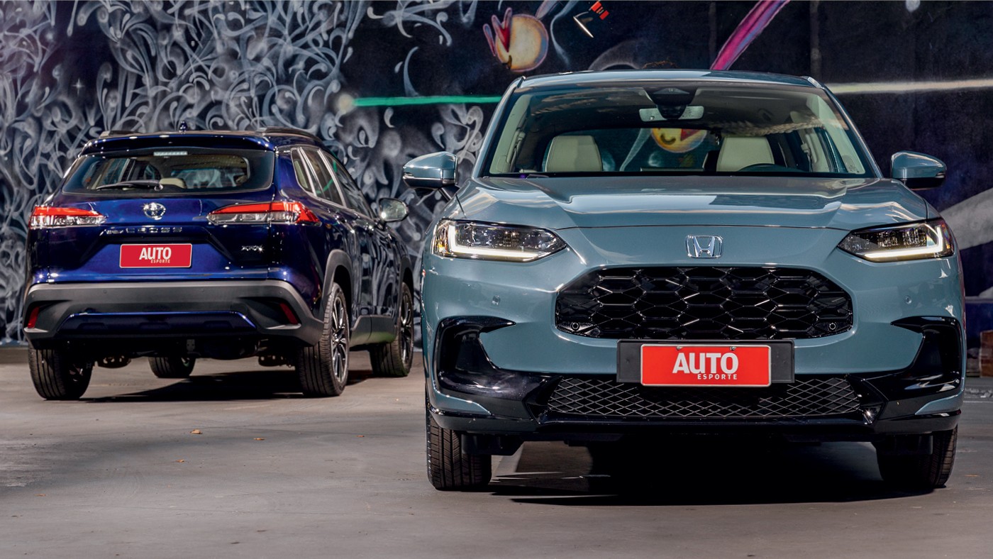 Comparativo: Honda ZR-V x Toyota Corolla Cross, qual o melhor SUV médio?