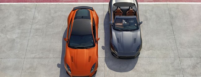 Jaguar F-Type SVR cupê e conversível têm motor 5.0 V8 supercharged