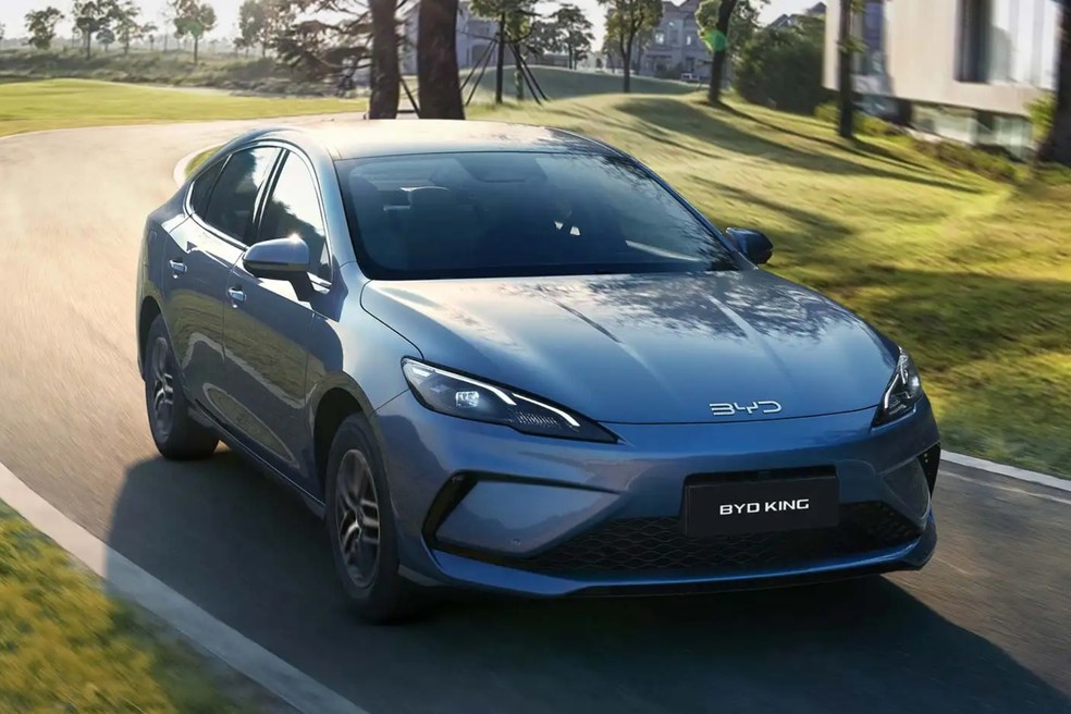 Novo BYD King terá produção completa no Brasil, incluindo estamparia — Foto: Divulgação