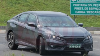 Flagra do novo Honda Civic