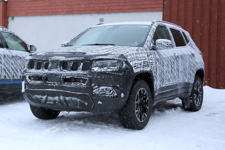 Jeep Compass 2022 1.3 Turbo Segredo Flagra Dianteira Estática