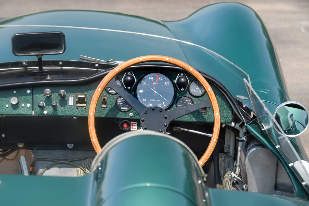 Aston Martin DBR1, de 1956 — Foto: Tim Scott/RM Sotheby's