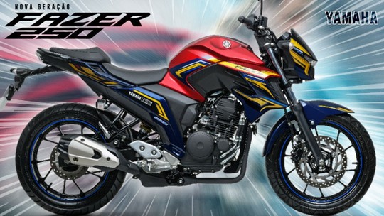 Yamaha Fazer FZ25 Thor é a moto que faltava nos Vingadores por R$ 21.990