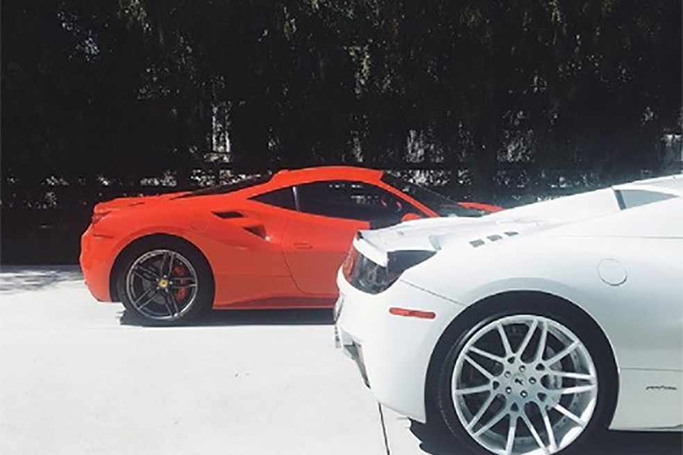 Ferrari 458 Italia - Kylie Jenner (Foto: Instagram) — Foto: Auto Esporte