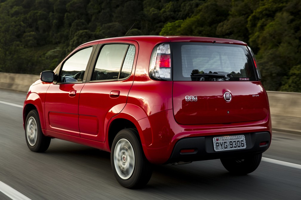 Fiat Uno mais barato passa a se chamar Drive, em vez de Attractive — Foto: Divulgação