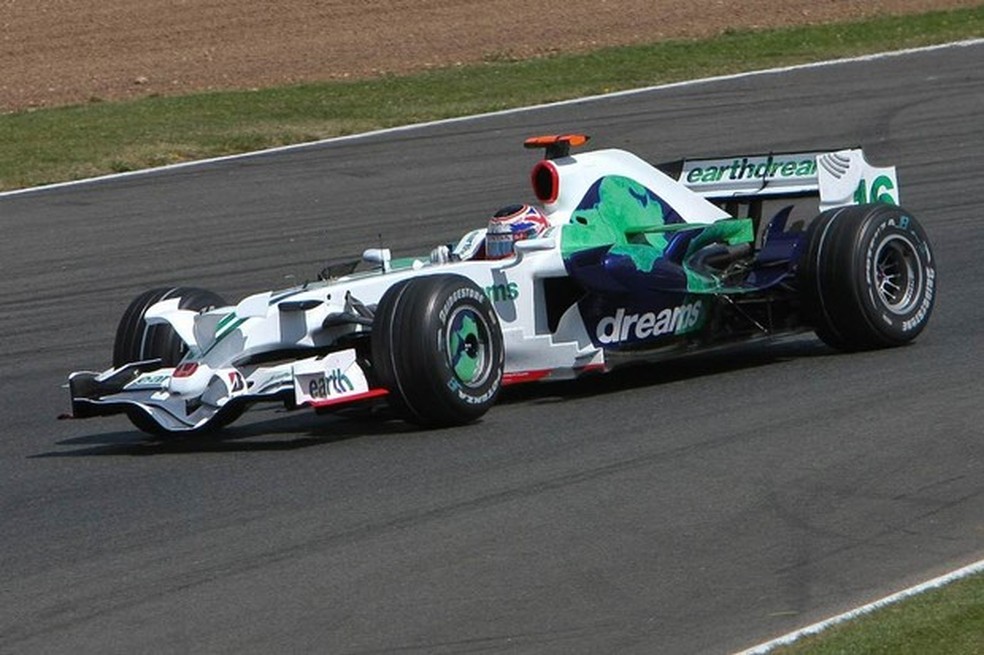 Honda planeta Terra utilizado na temporada 2008 (Foto: Divulgação) — Foto: Auto Esporte