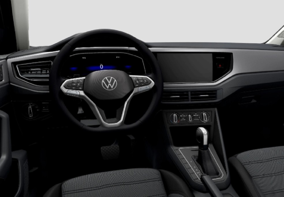 Volkswagen Nivus não tem mais a central multimídia Composition Touch — Foto: Divulgação
