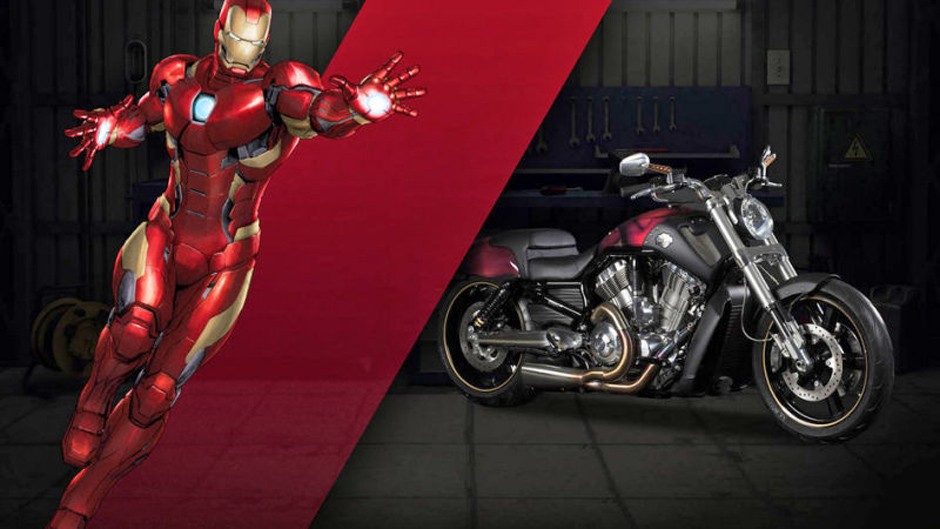 Iron Man - Harley-Davidson V-Rod Muscle, a.k.a. Boldness
