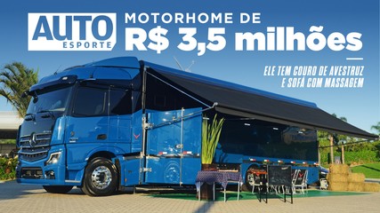 Motorhome de luxo é feito sobre caminhão e tem preço de Ferrari