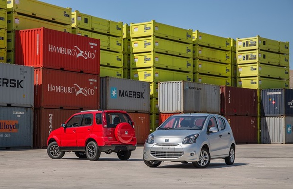 Zotye Hunter e Logic (Foto: Marcos Camargo) — Foto: Auto Esporte